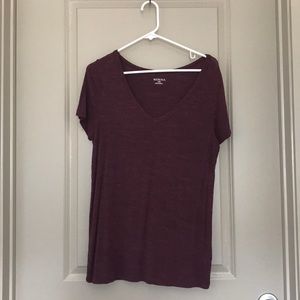 Burgundy Tshirt